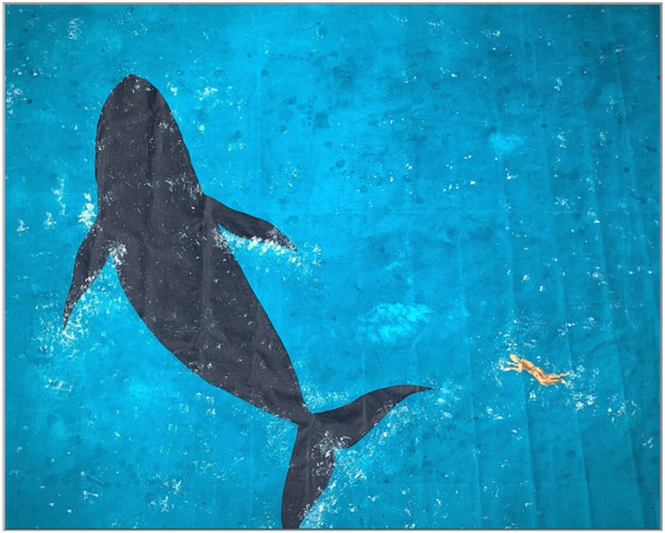 The Whale and the diver