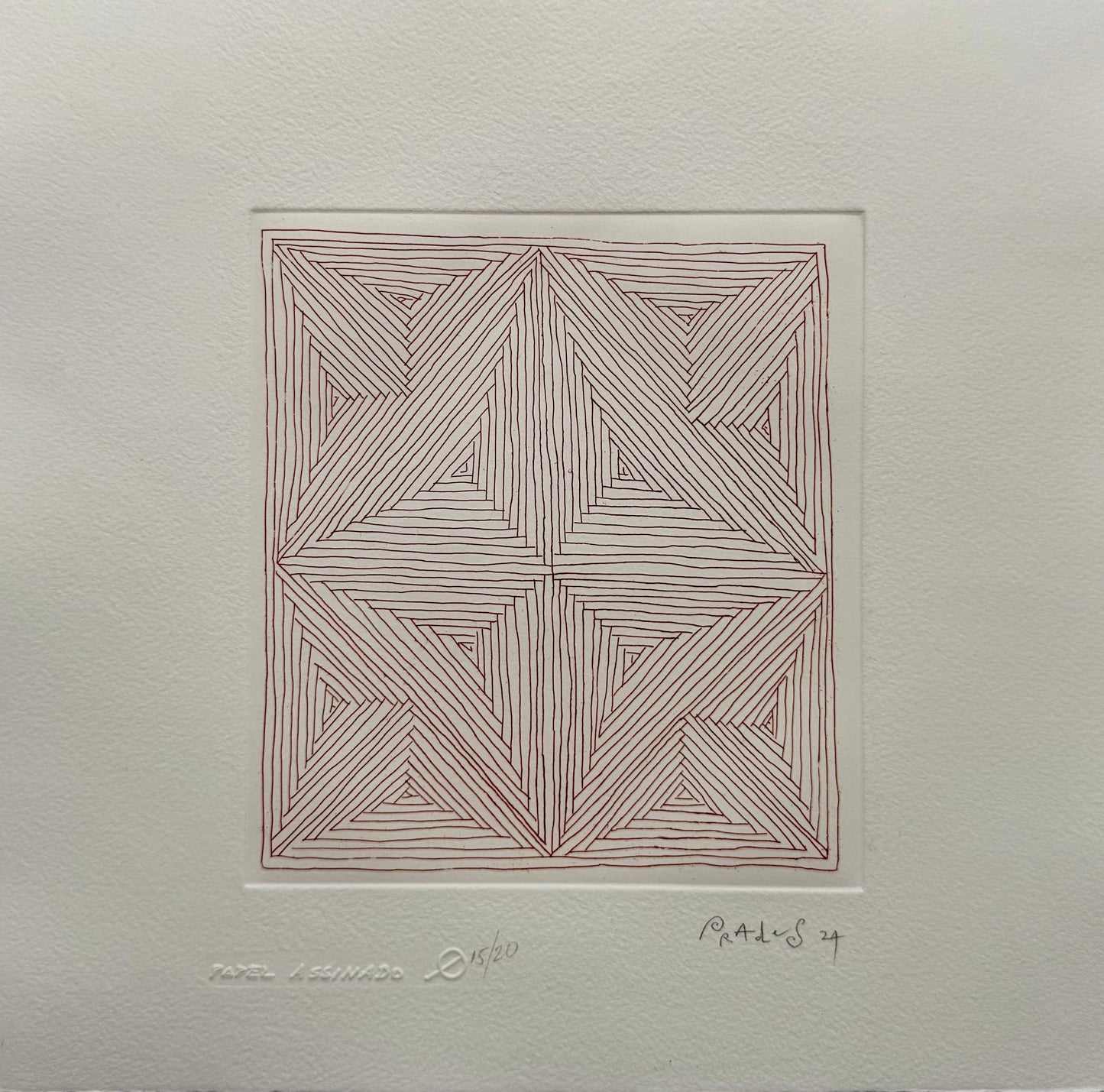 Limiares 3 - vermelho // Jaime Prades