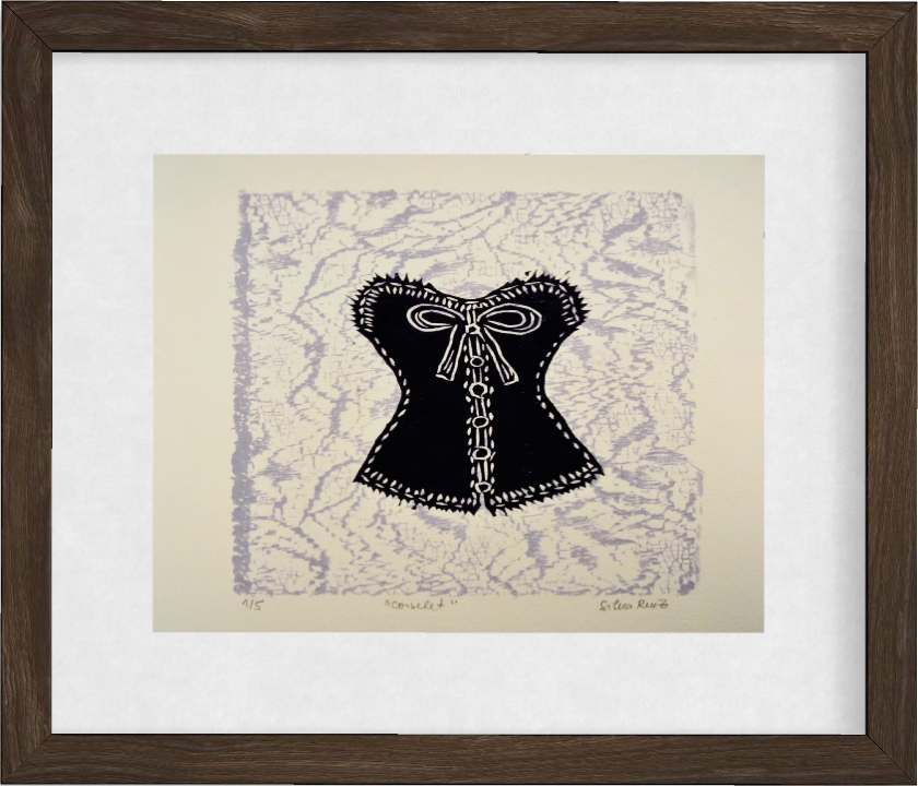 Série Universo Feminino // Corselet // Silvia Ruiz