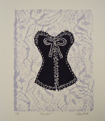 Série Universo Feminino // Corselet // Silvia Ruiz