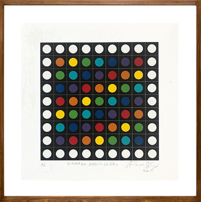 Quadrado Mágico Negro // Antonio Peticov