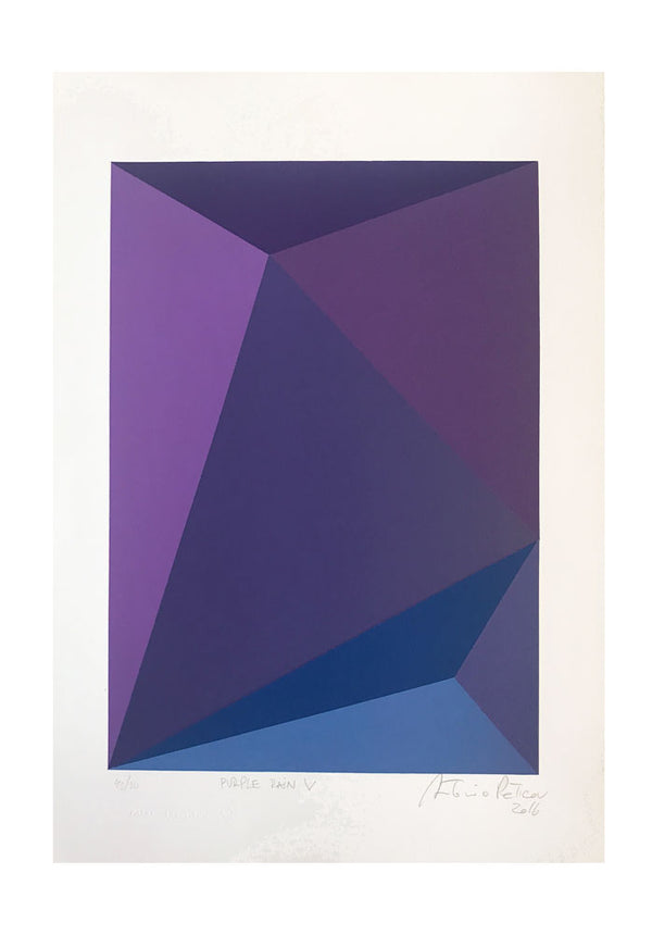 Purple Rain V // Antonio Peticov