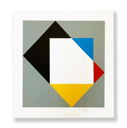 Double Square III // Antonio Peticov