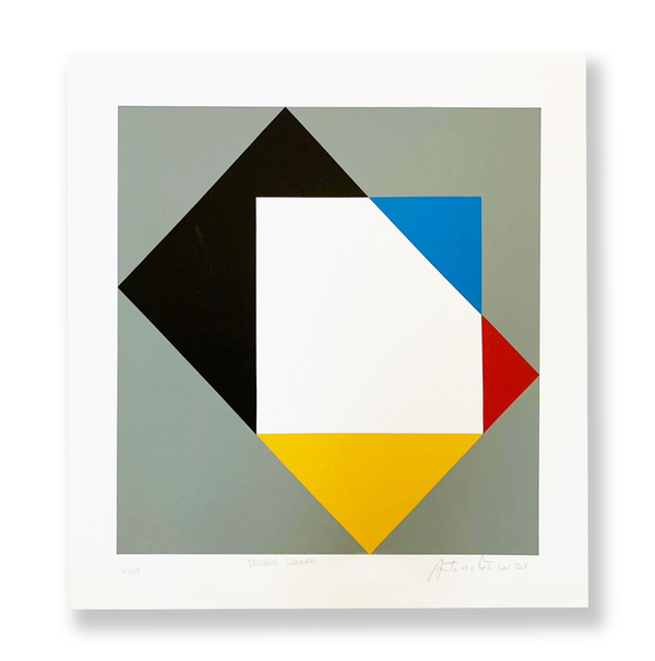Double Square III // Antonio Peticov