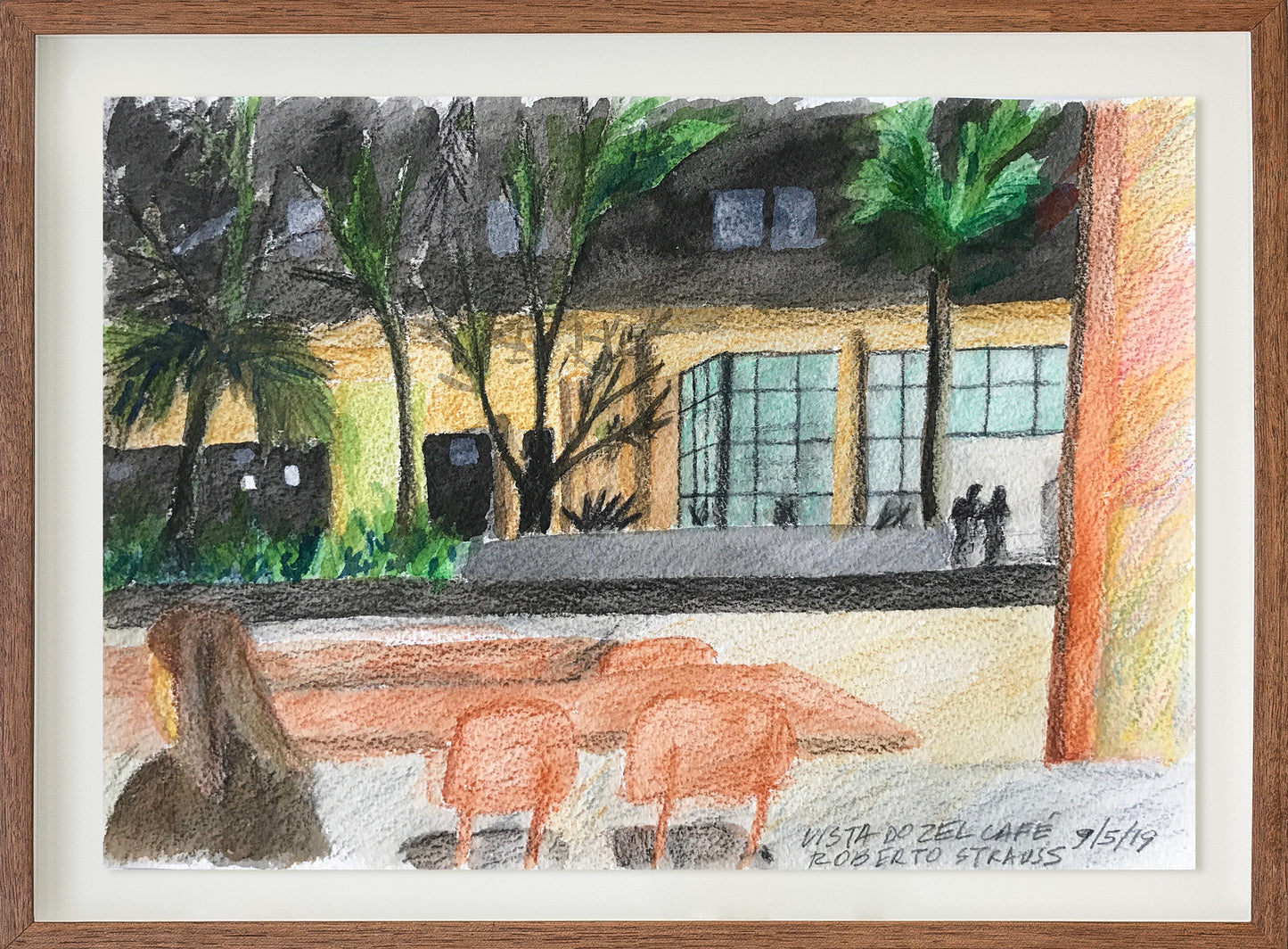 Vista do Zel Café // Roberto Strauss